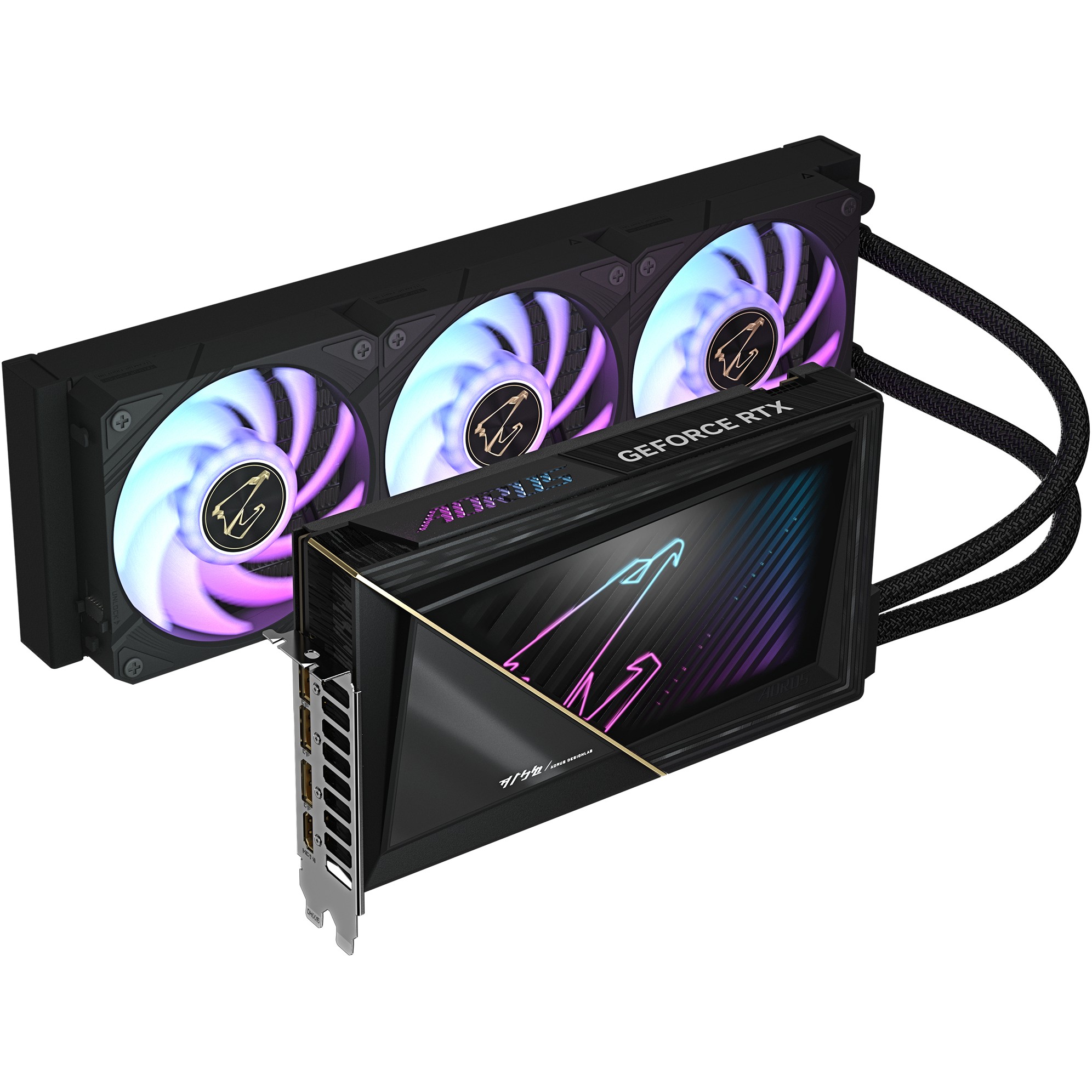 Grafička kartica GIGABYTE AORUS GeForce RTX 5090 XTREME WATERFORCE 32G (32GB gddr7, 512bit, pci-e 5.0, 2655mhz core clock, 3 x dp 2.1a, 1 x hdmi 2.1b)-8