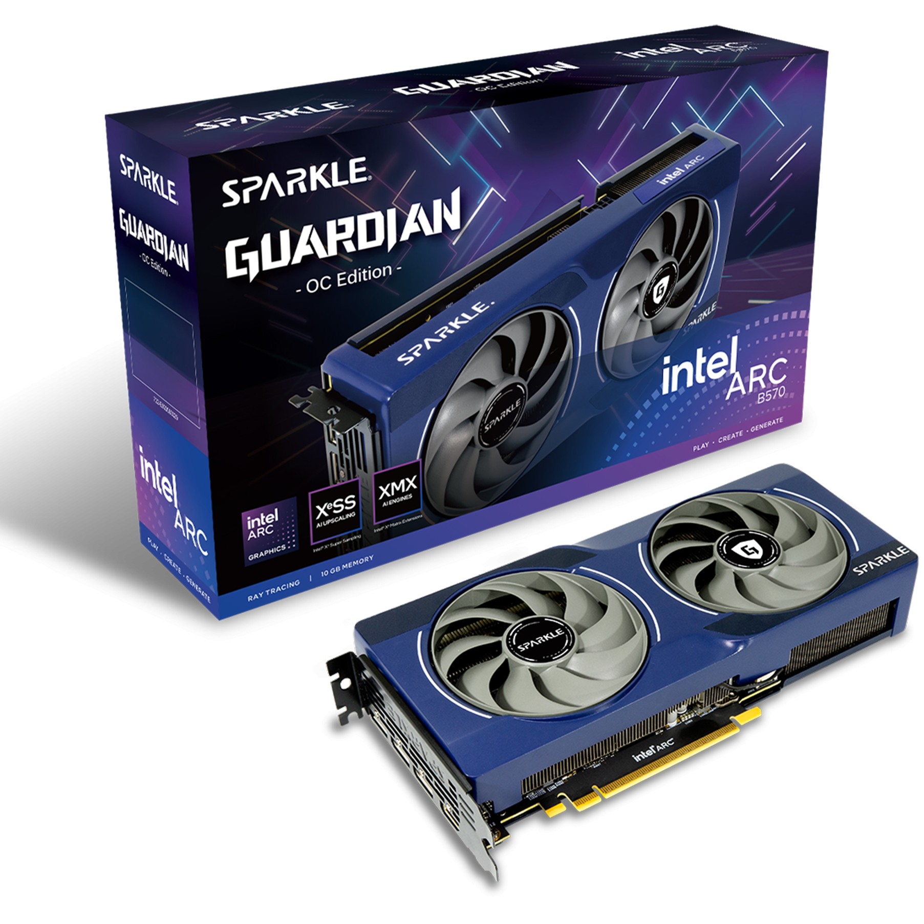 Grafička kartica SPARKLE Intel Arc B570 GUARDIAN OC 10G-4