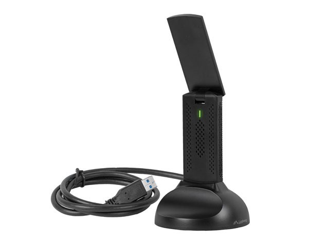 Bežična mrežna kartica LANBERG NC-3000-WI (USB 3.0, AX3000, Tri-band, 2 unutarnje antene)-4