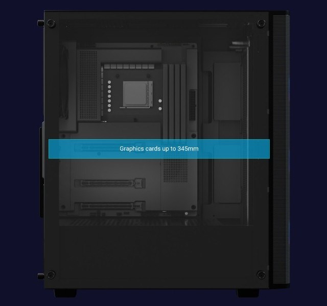 Kućište AEROCOOL PGS DESIGNER-G-BK-v1 (Midi Tower, crna boja)-2
