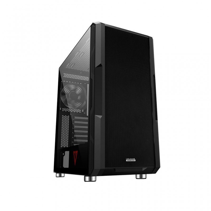Kućište MODECOM VOLCANO AMIRANI BLACK Midi tower za PC-0