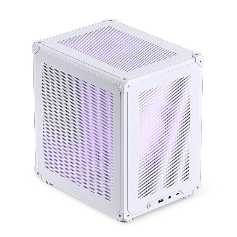 Jonsbo C6 Micro-ATX Case - white-39