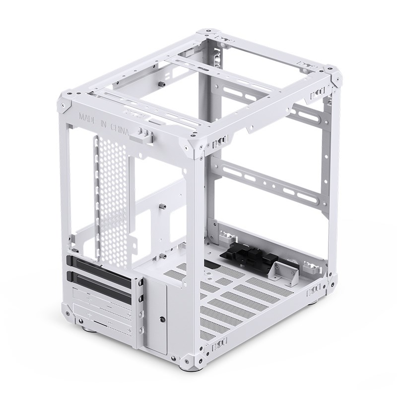 Jonsbo C6 Micro-ATX Case - white-16