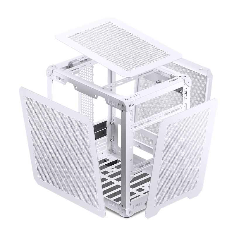 Jonsbo C6 Micro-ATX Case - white-14