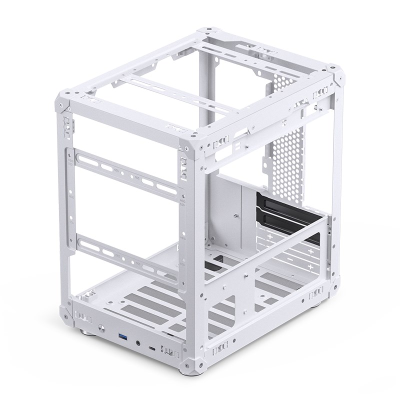 Jonsbo C6 Micro-ATX Case - white-24