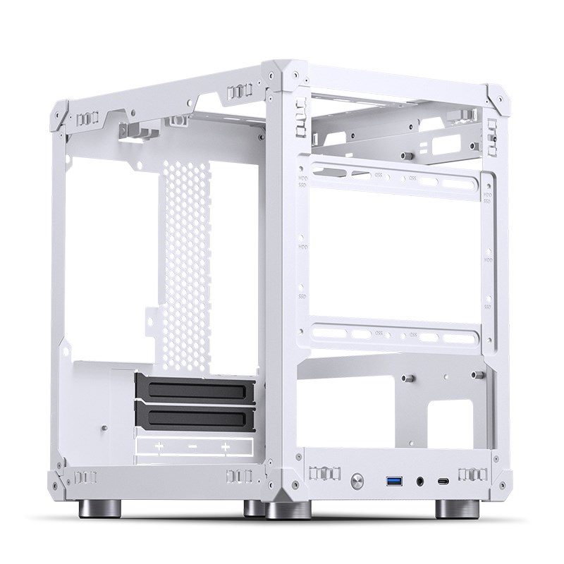 Jonsbo C6 Micro-ATX Case - white-32