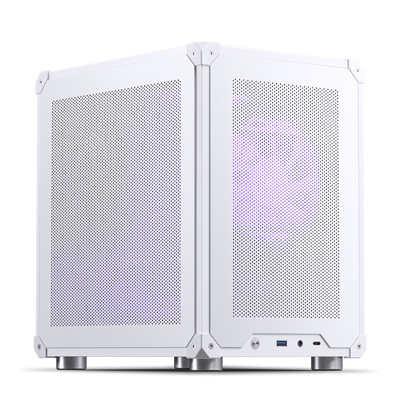 Jonsbo C6 Micro-ATX Case - white-6