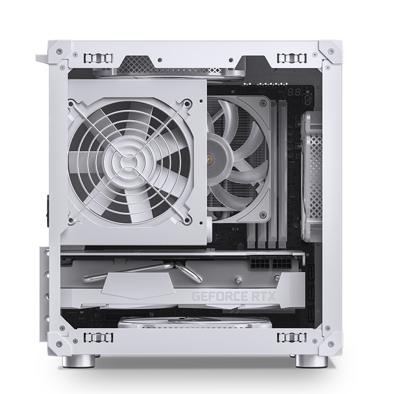 Jonsbo C6 Micro-ATX Case - white-22
