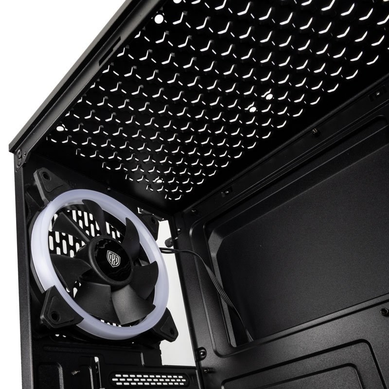 Kućište za računalo KOLINK Inspire K9 ARGB Midi Tower (Crno, 4 kg, USB 3.2 Gen 1, 120 mm ventilatori, RGB kontrola)-7