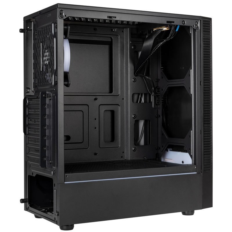 Kućište za računalo KOLINK Inspire K9 ARGB Midi Tower (Crno, 4 kg, USB 3.2 Gen 1, 120 mm ventilatori, RGB kontrola)-5