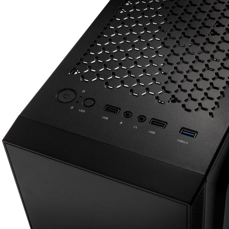 Kućište za računalo KOLINK Inspire K9 ARGB Midi Tower (Crno, 4 kg, USB 3.2 Gen 1, 120 mm ventilatori, RGB kontrola)-8