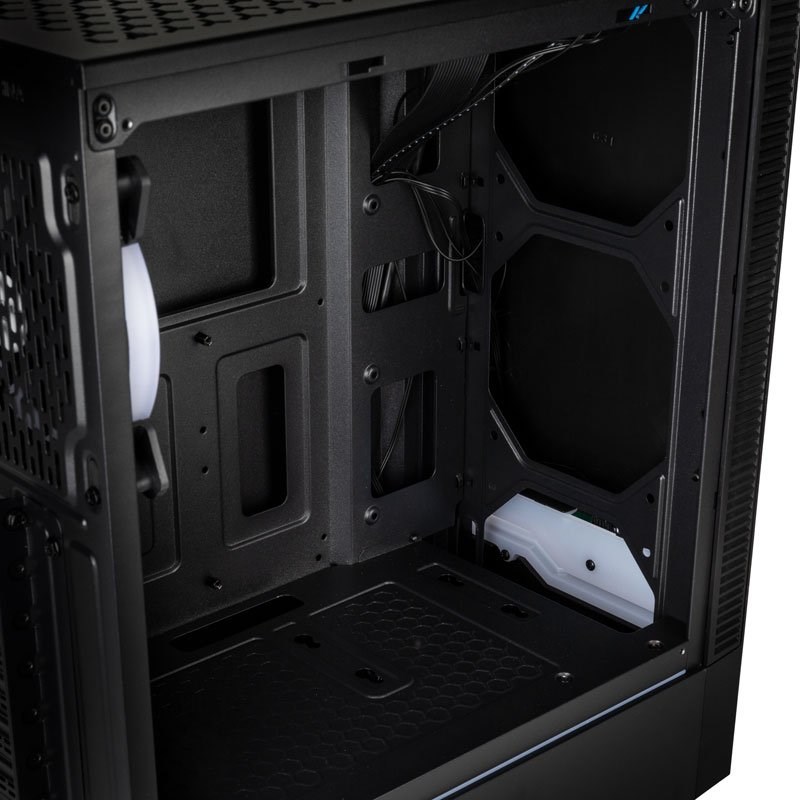 Kućište za računalo KOLINK Inspire K9 ARGB Midi Tower (Crno, 4 kg, USB 3.2 Gen 1, 120 mm ventilatori, RGB kontrola)-6