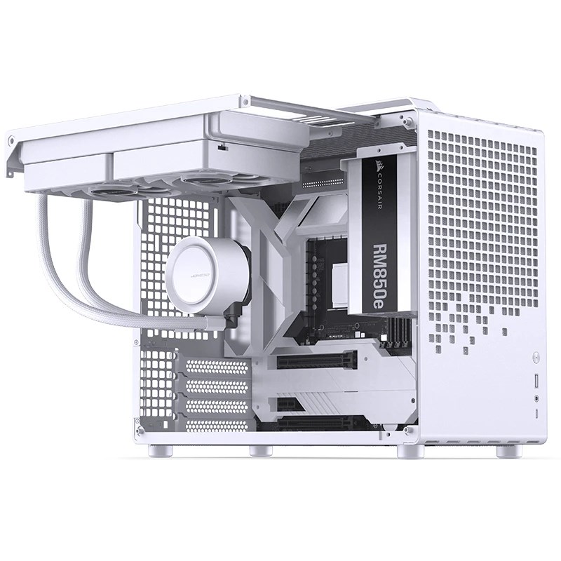 Kućište za računalo JONSPLUS MATX Handle Case Z20 - bijelo-20