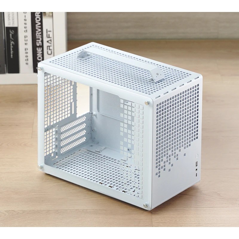Kućište za računalo JONSPLUS MATX Handle Case Z20 - bijelo-5