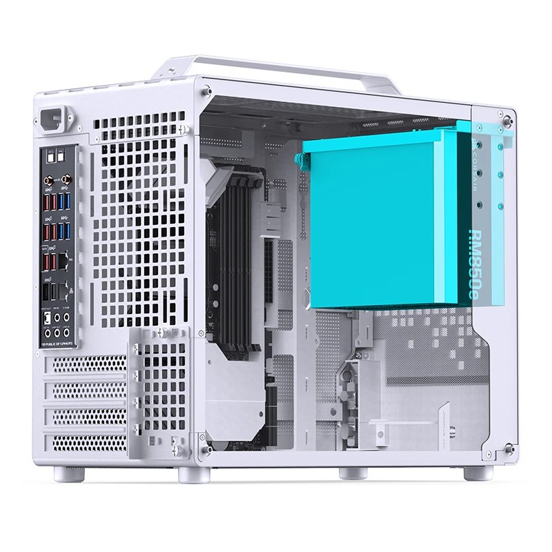 Kućište za računalo JONSPLUS MATX Handle Case Z20 - bijelo-23