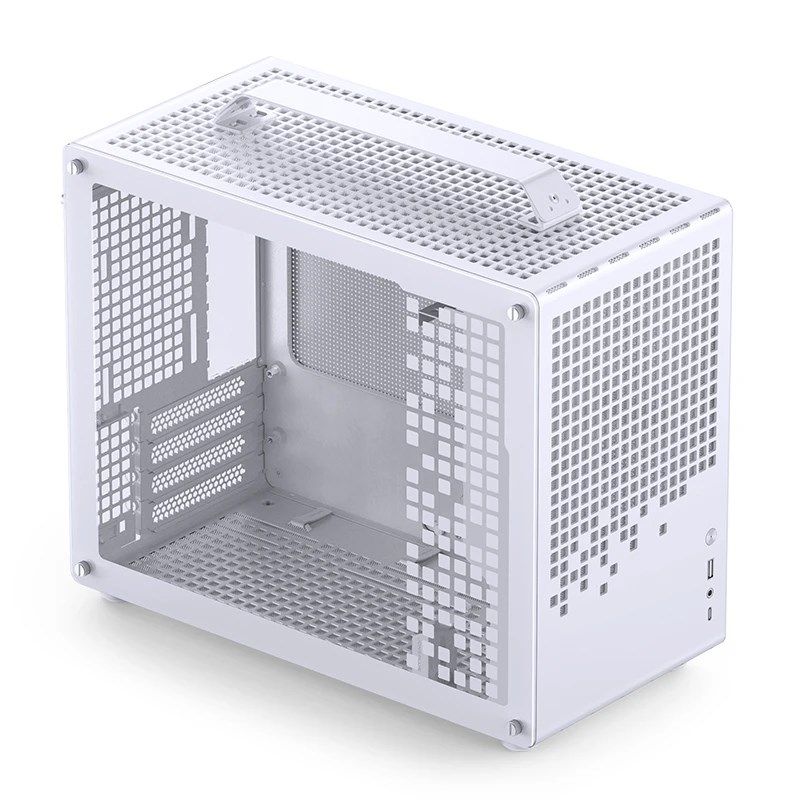 Kućište za računalo JONSPLUS MATX Handle Case Z20 - bijelo-16