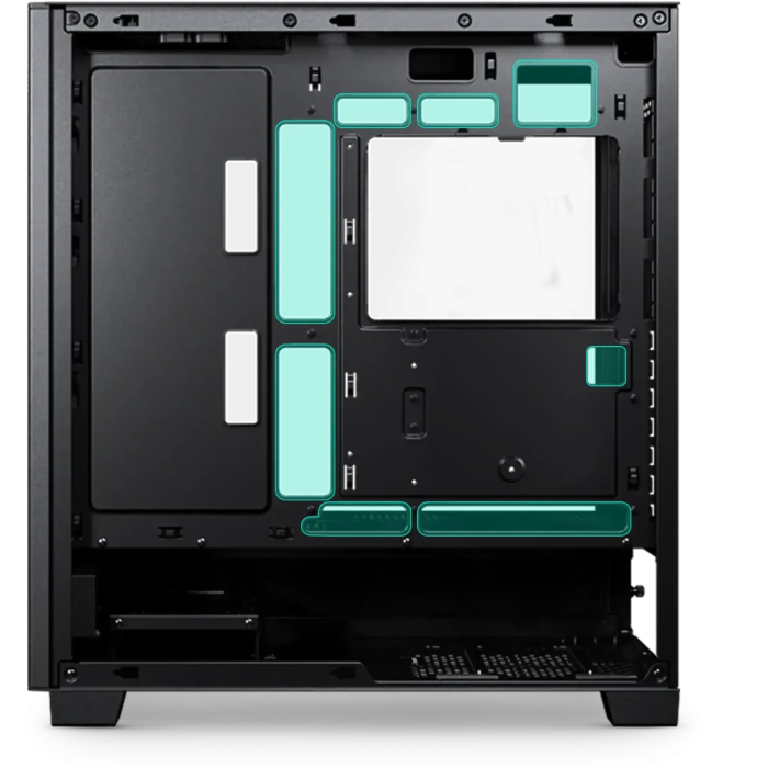 Kućište PHANTEKS XT Series Pro Ultra ATX Case, zatvorena ploča, 120mm PWM ventilator x 3, crna-9