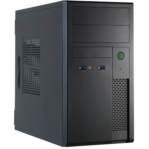 Kućište CHIEFTEC XT-01B-350GPB (mini tower, crna, 350 W)-1
