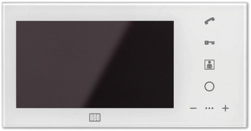 Monitor za video interkom sustave ACO INS-MP7 WH (INSPIRO 7", digitalni, u boji, bijeli)-0