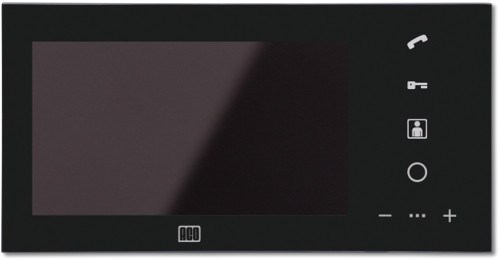 Video portafon monitor ACO INSPIRO INS-MP7 BK (7" zaslon osjetljiv na dodir, hands-free, crni)-0