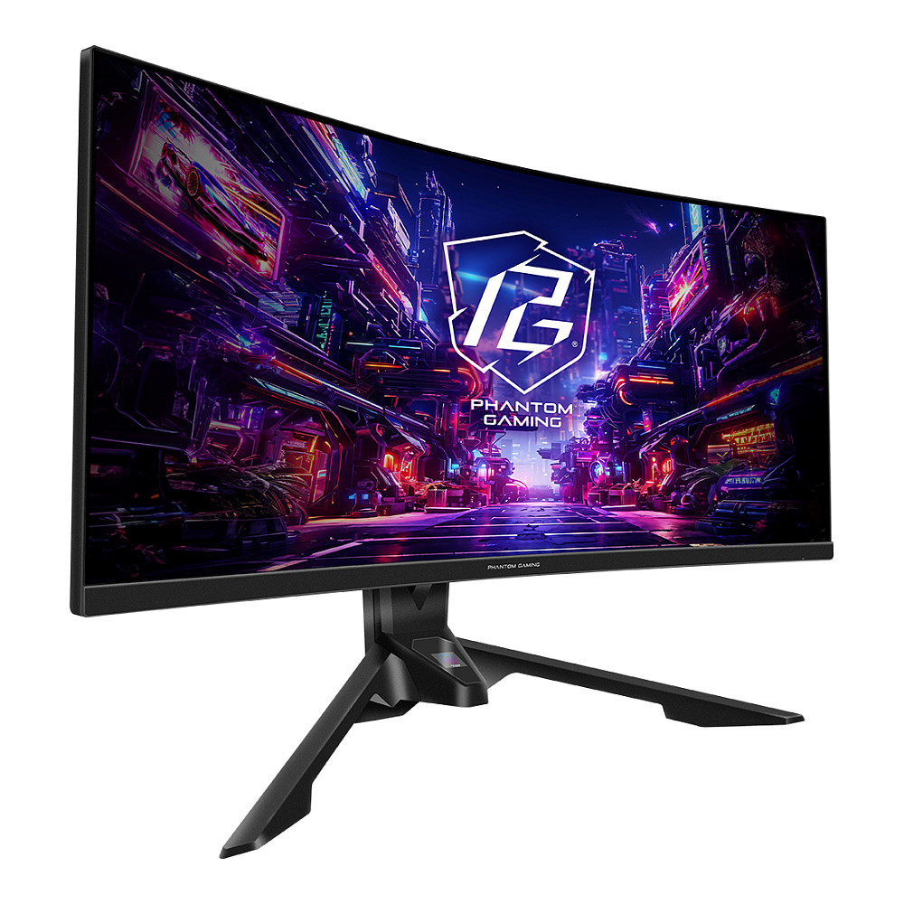 Monitor ASROCK Phantom Gaming PG34QRT3A (34", 3440 x 1440, VA, 180 Hz, FreeSync Premium)-1