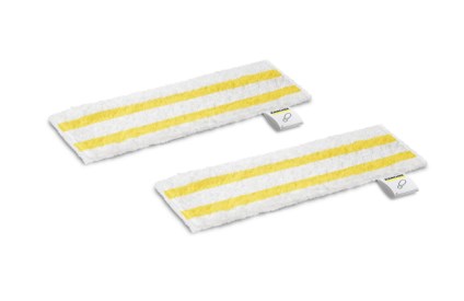 Kärcher Universal floor cloth set EasyFix Mop disposable cloth White, Yellow