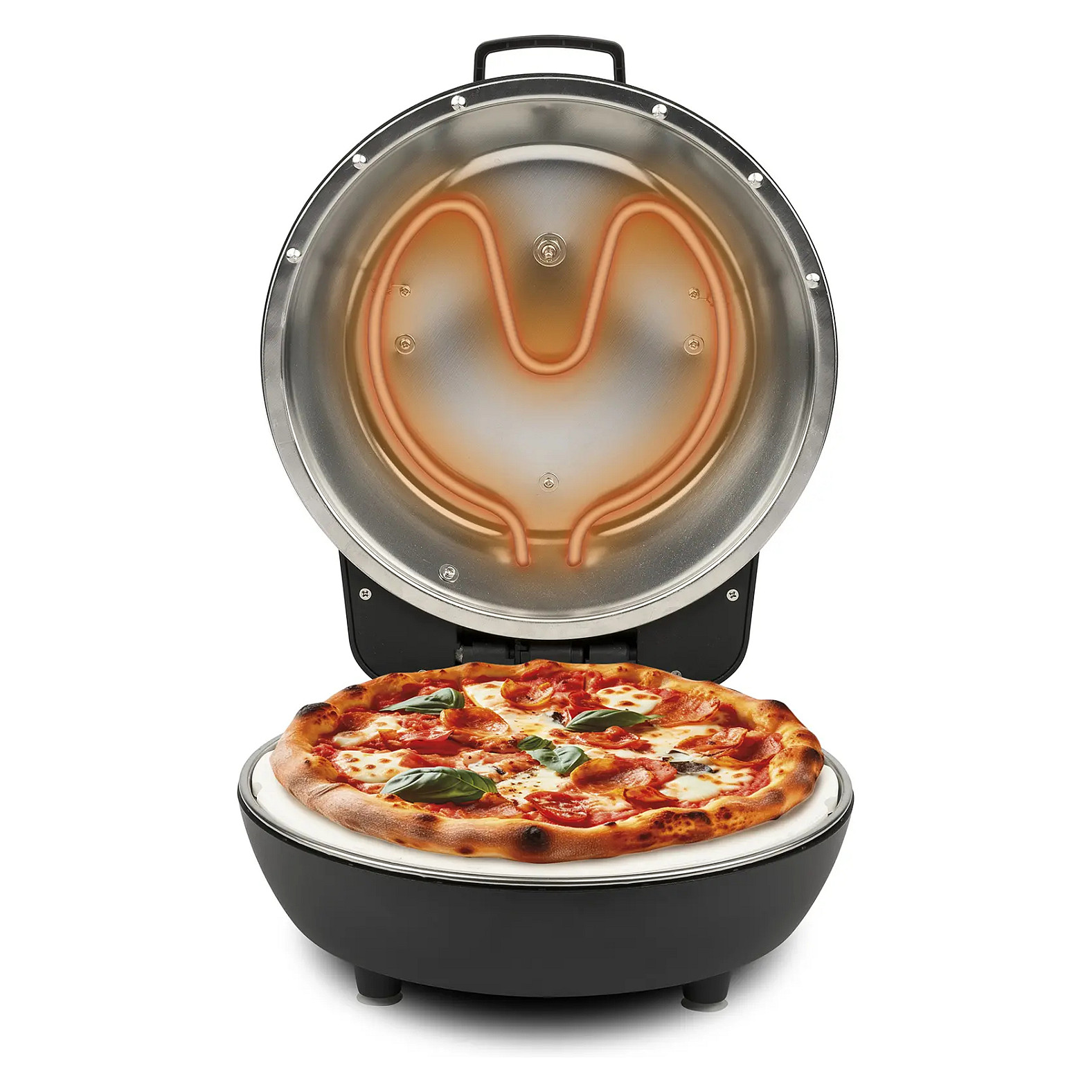 Piec do pizzy G3FERRARI G10199 (maksimalni promjer pizze 31 cm, snaga 1200 W, temperatura 420 °C)-2