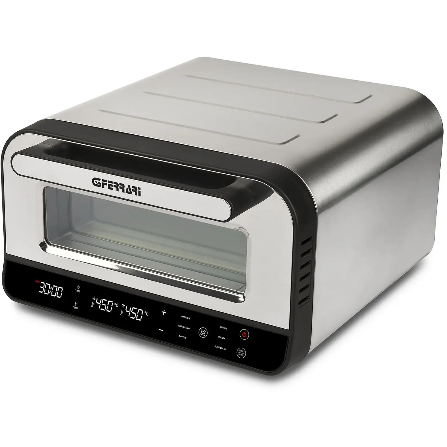 Piec do pizzy G3FERRARI G10204 (snaga 1600-1850 W, maksimalna temperatura 450 °C, maksimalni promjer pizze 32 cm)-1