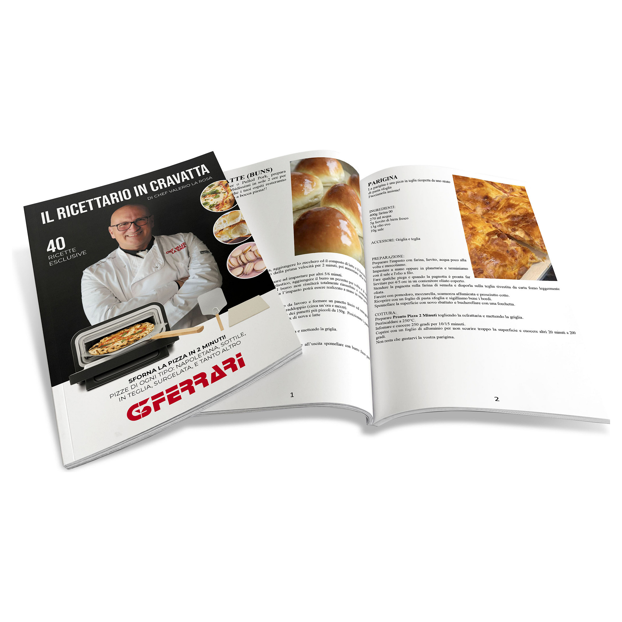 Piec do pizzy G3FERRARI G10204 (snaga 1600-1850 W, maksimalna temperatura 450 °C, maksimalni promjer pizze 32 cm)-16