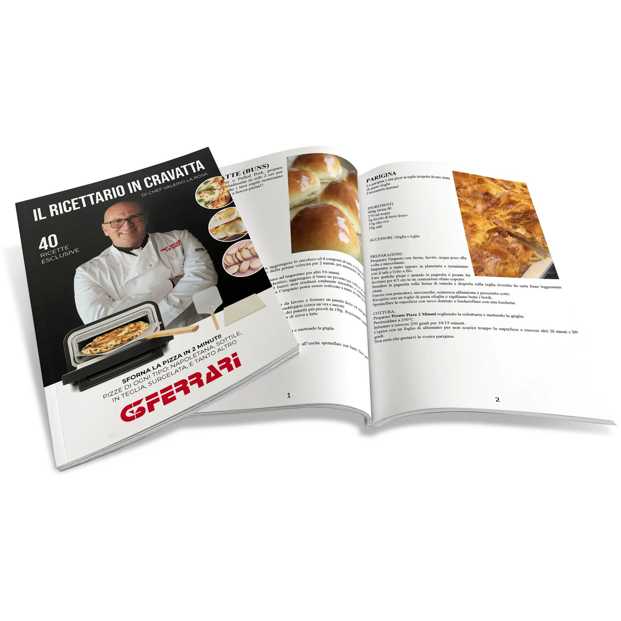 Piec do pizzy G3FERRARI G10204 (snaga 1600-1850 W, maksimalna temperatura 450 °C, maksimalni promjer pizze 32 cm)-8