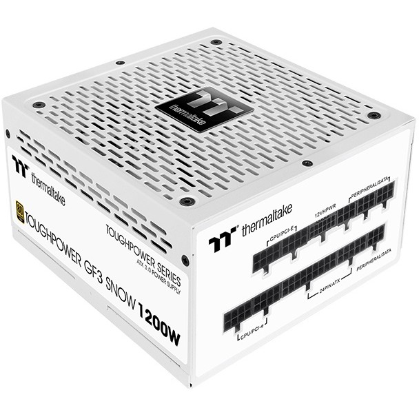Napajanje THERMALTAKE Toughpower GF3 Snow 1200W (24-pin ATX, ATX, bijelo)-0