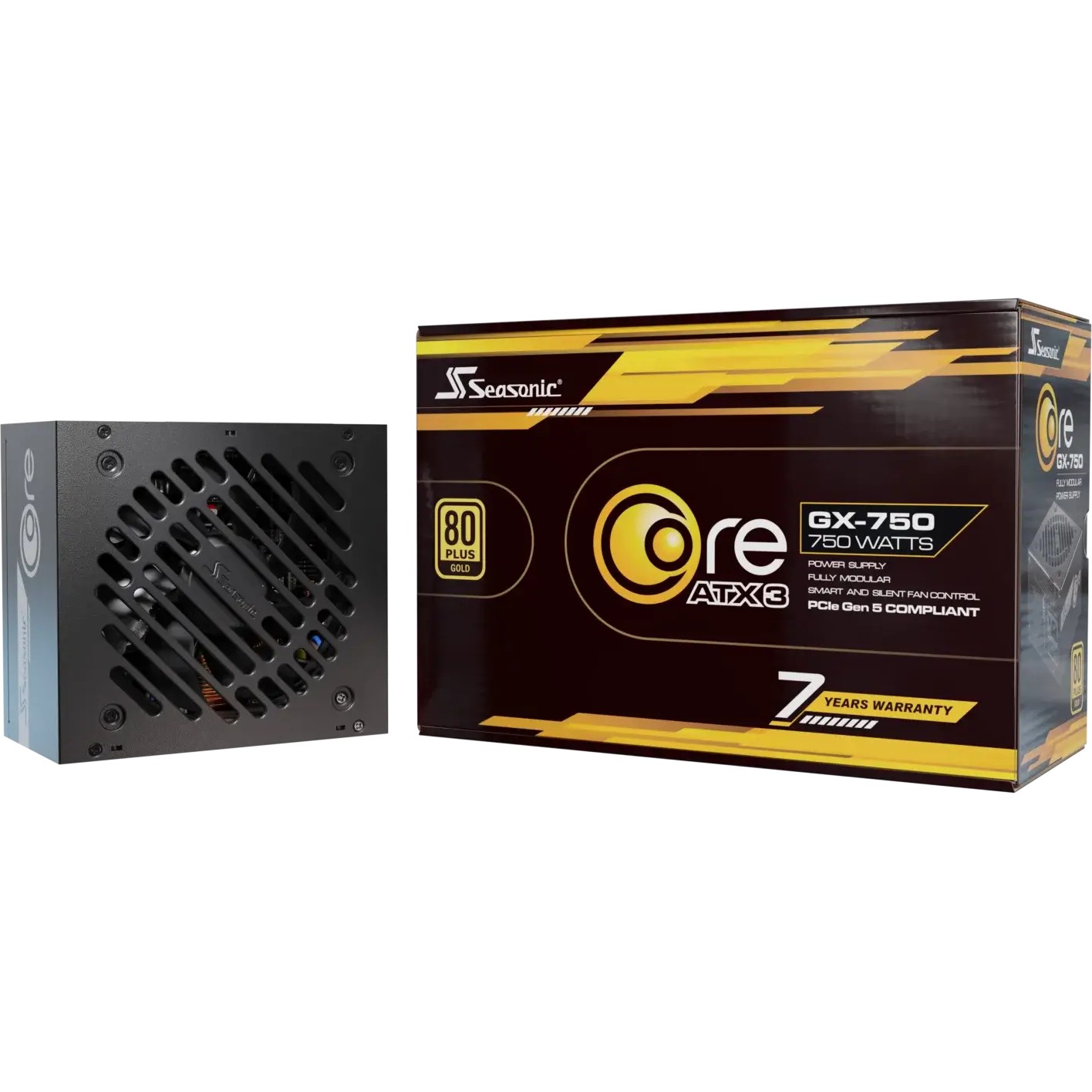 Napajanje SEASONIC Power Supply 850W Core SRP-CGX851-A5A32SF ATX 3.1 80+ Gold-1