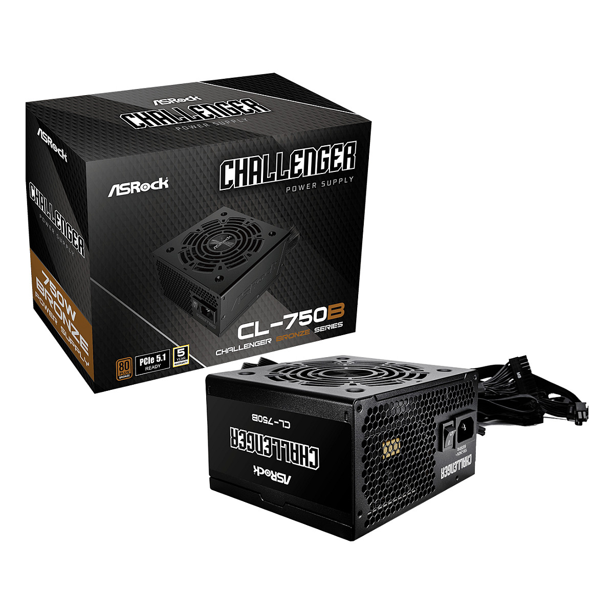 Napajanje ASROCK CHALLENGER 750W 80 Plus Bronze