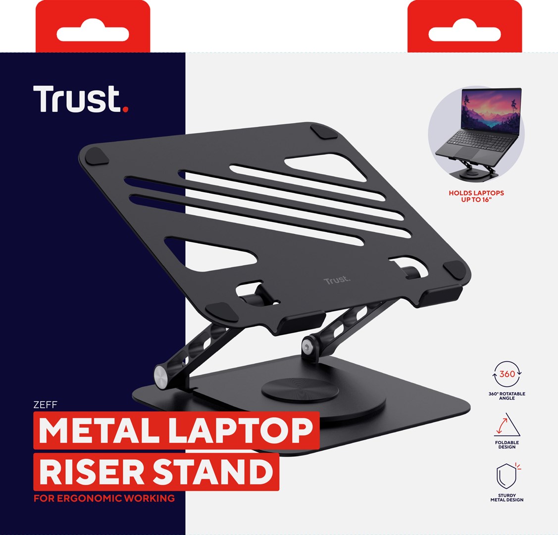 Trust Zeff Laptop stand Black 40.6 cm (16")-3