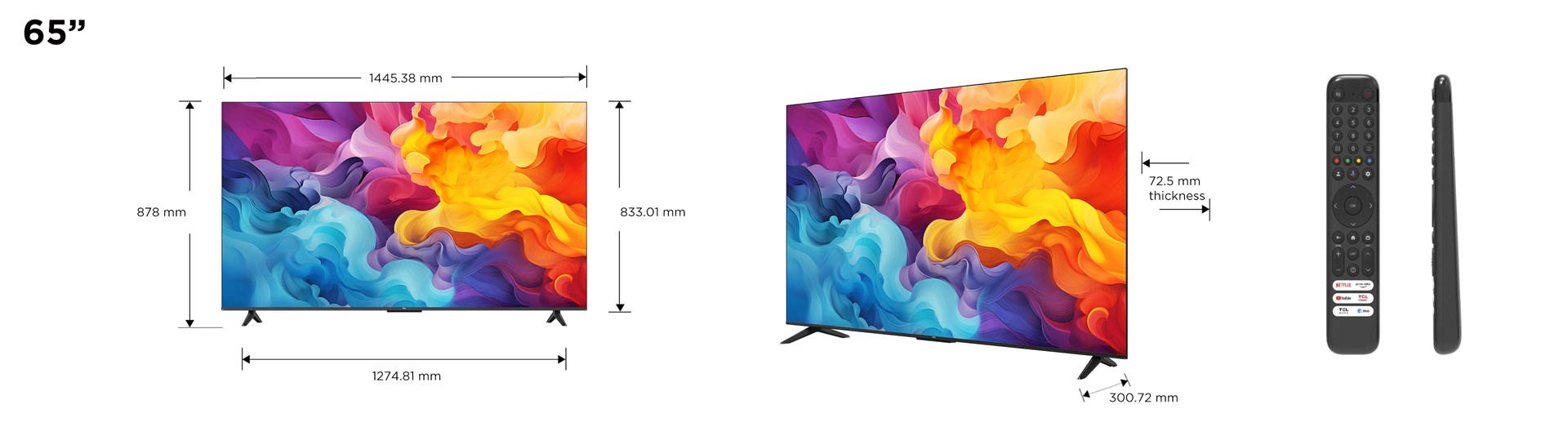TCL P655 65P655 4K LED Google TV-7