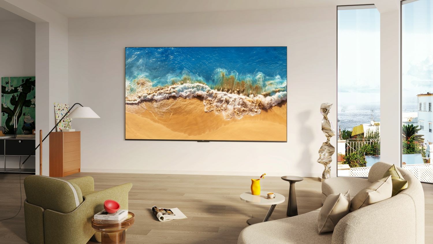 TCL C65 Serie C6 Smart TV QLED 4K 98" 98C655, 144Hz, audio Onkyo con subwoofer, Google TV-7