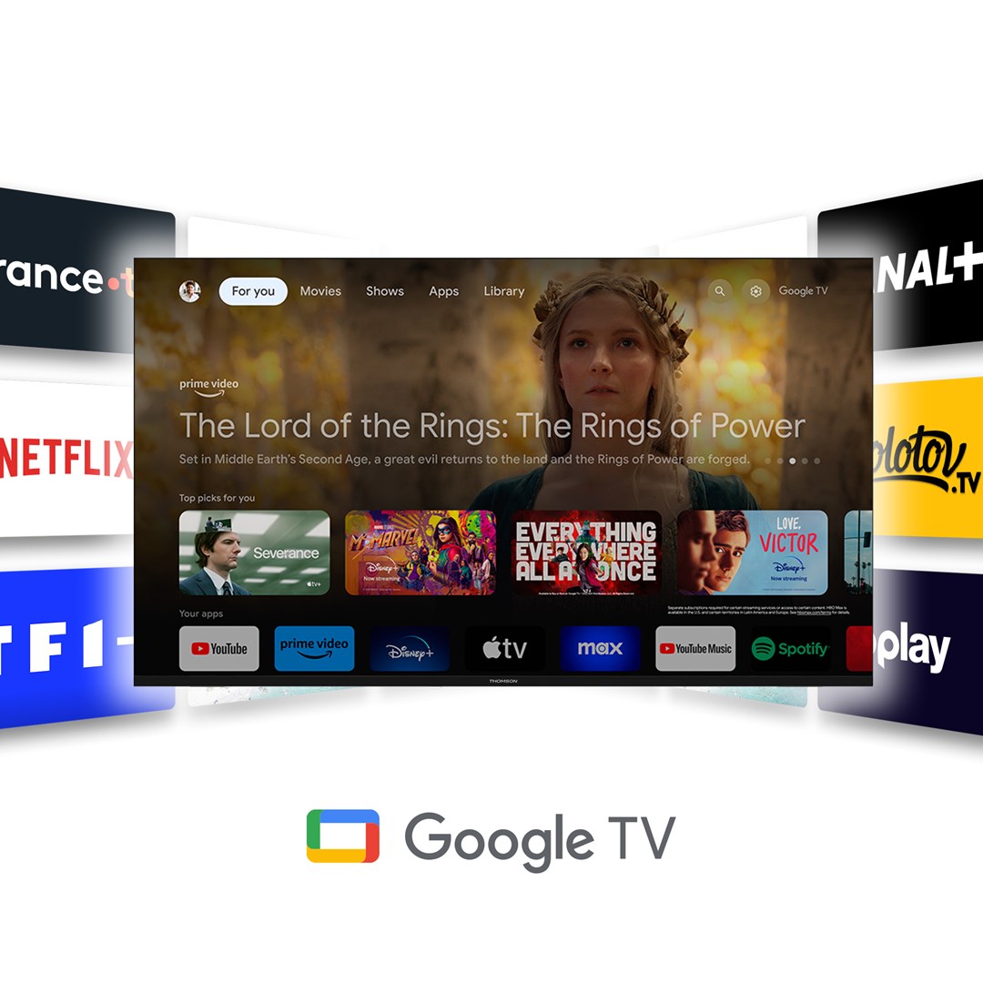 TV THOMSON QLED Q70 Series 55QG6C14 Google TV (139.7 cm, 4K Ultra HD, HDR10, Dolby Vision, Dolby Atmos, Smart TV)-2