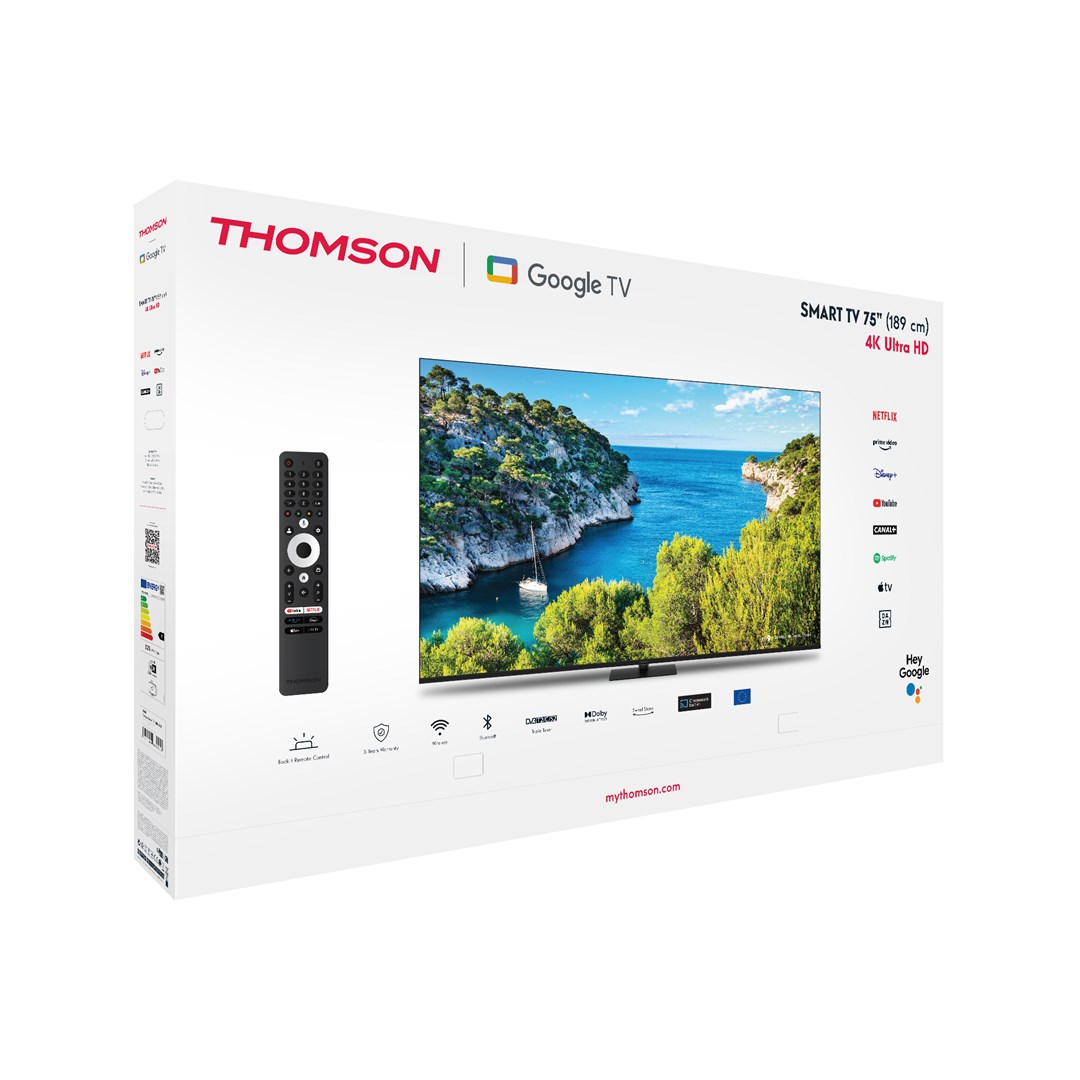 TV THOMSON D-LED 75UG5C14 Google TV (189 cm, 4K Ultra HD, HDR10, Smart TV)-7