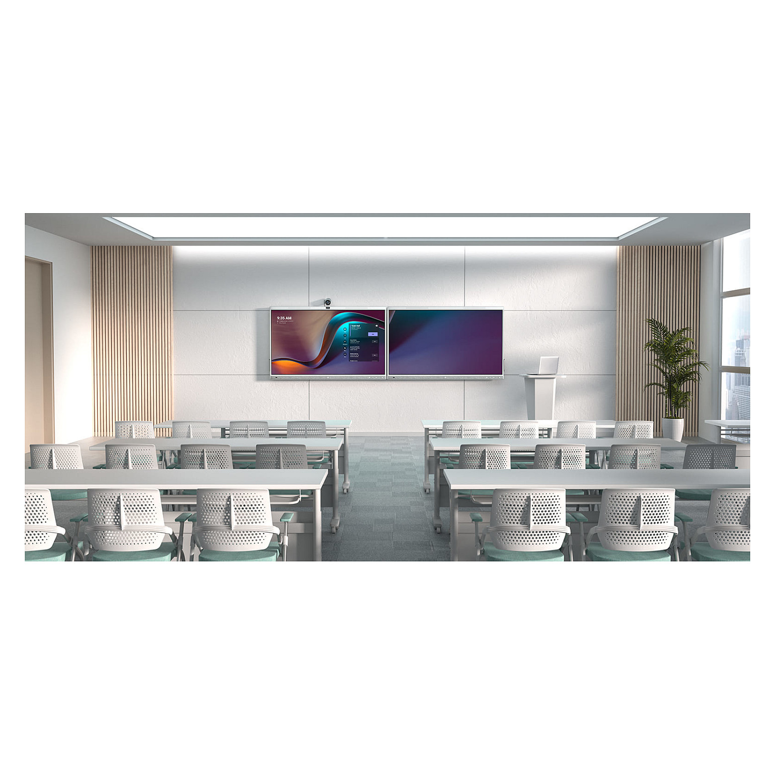 Interaktivna ploča YEALINK MeetingBoard 65" (65", 4K Ultra HD, Android 10, 64 GB, 6 zvučnika, 16 mikrofona)-8