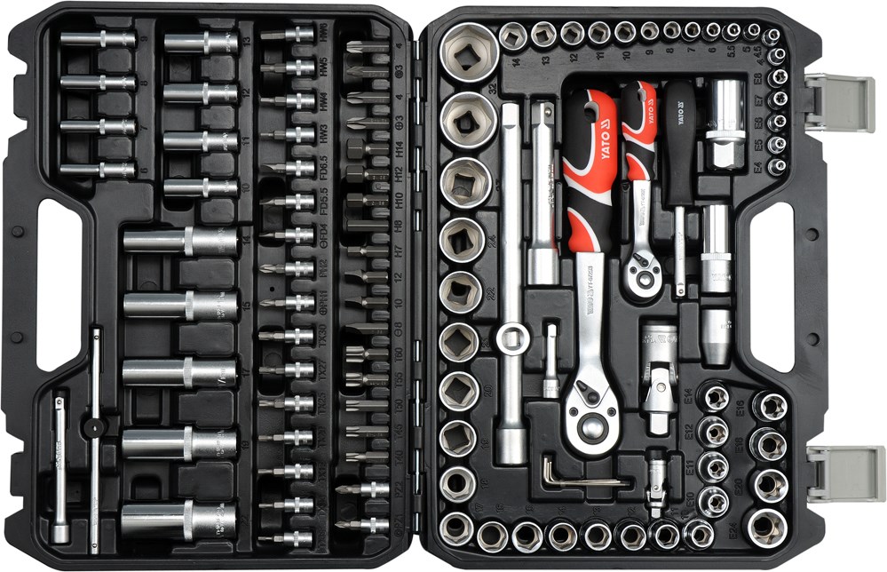 Set ključeva YATO 108el 1/2" / 1/4"