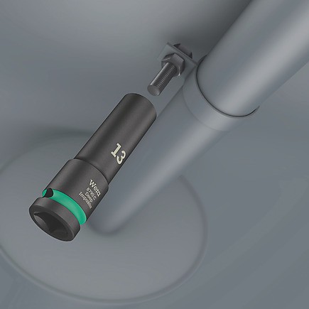 Impact socket set WERA 05004841001 (crna boja, 11 glava, 1/2" pogon, metrički)-3