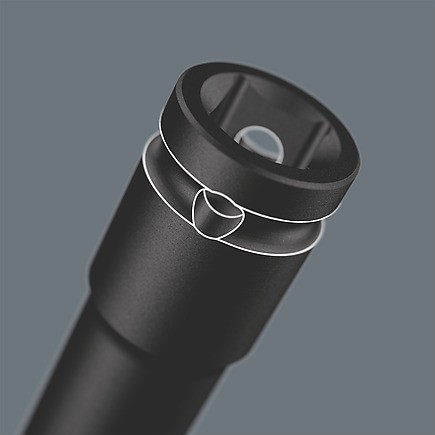 Impact socket set WERA 05004841001 (crna boja, 11 glava, 1/2" pogon, metrički)-5