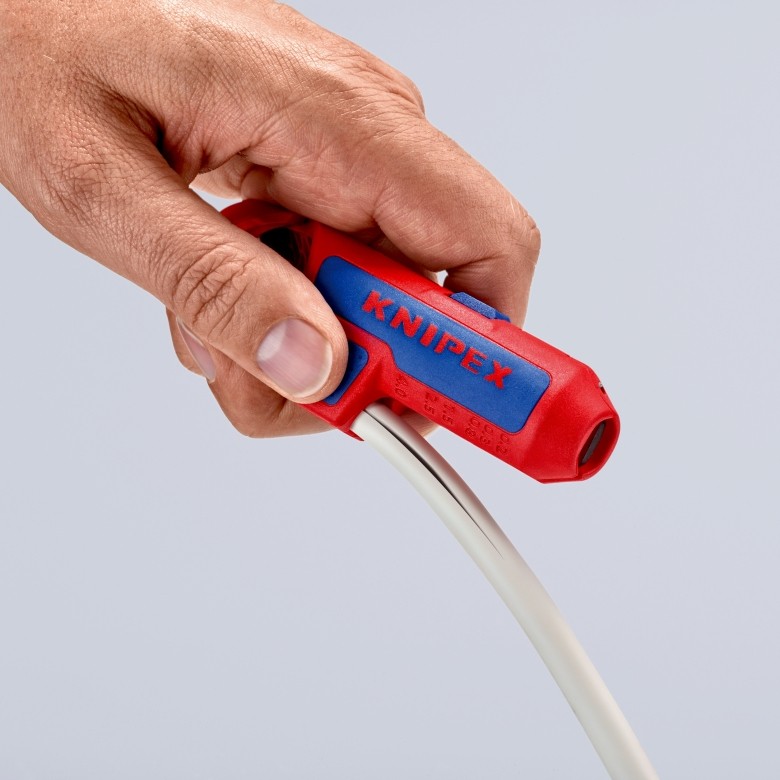 Striper za kabele KNIPEX ErgoStrip (Plava, Crvena)-21