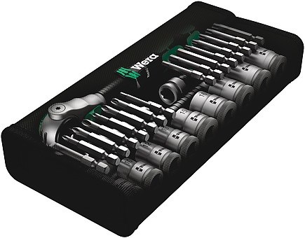 Set nasadnih ključeva WERA 8100 SB 6 Zyklop Speed (3/8", 29 komada, metrički)-1