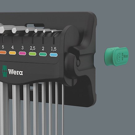 Set imbus ključeva WERA 950/9 Hex-Plus Multicolour HF 1 (9 komada, metrički, s funkcijom držanja)-2