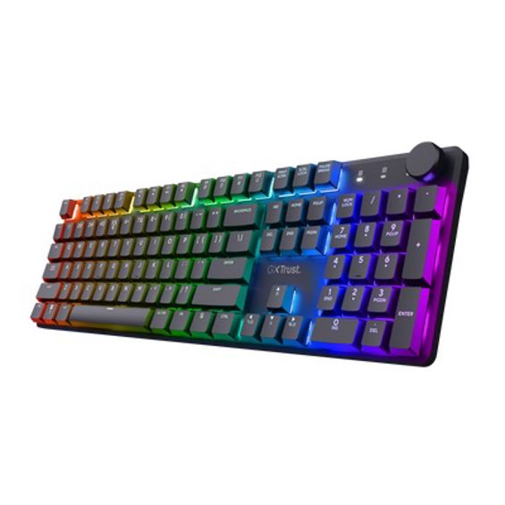 Tipkovnica TRUST GXT 868 TORIX bežična, gaming, US-2