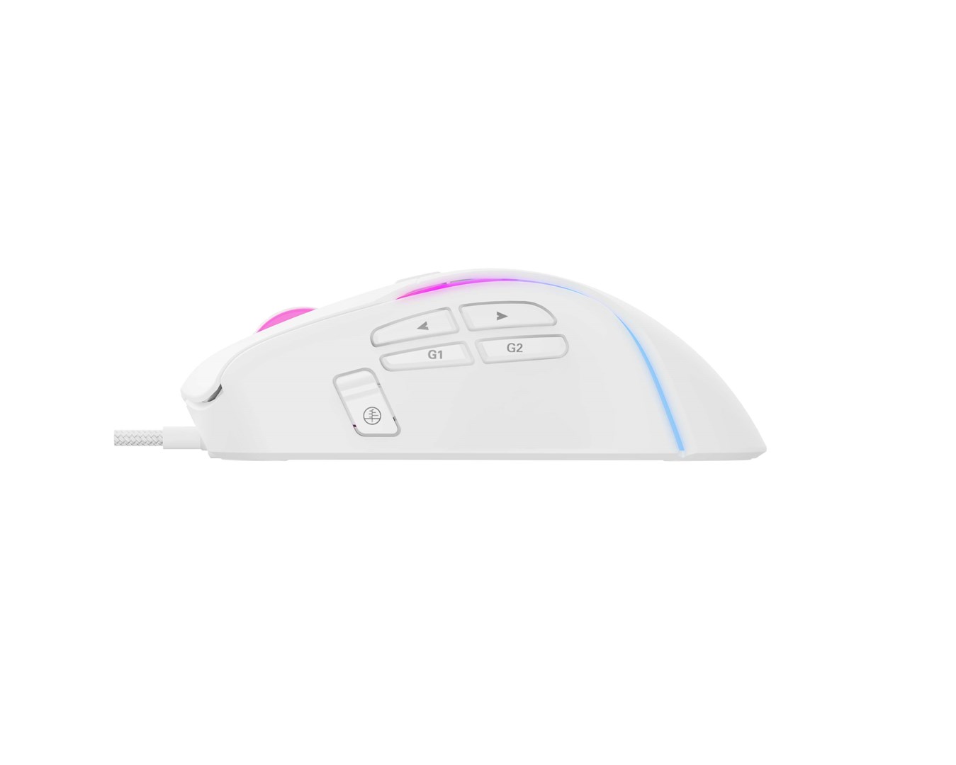 Gaming miš HAVIT MS1033 žičani, RGB, bijela boja-3