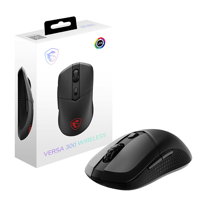 Miš MSI VERSA 300 (bežični, RF, Bluetooth, USB-C, 8000 DPI, 6 tipki)-4