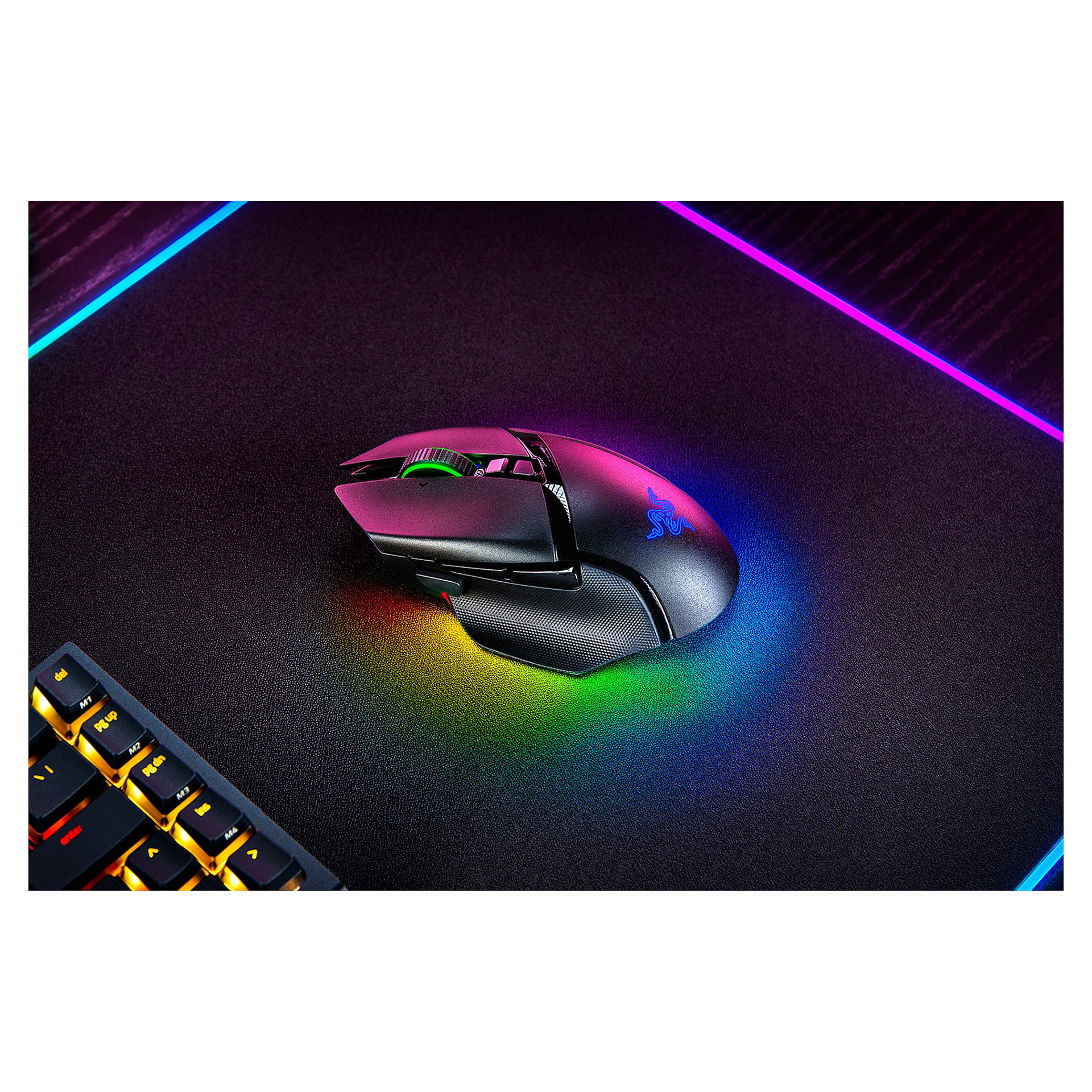 Gaming miš RAZER Basilisk V3 Pro (bežični, 30000 DPI) crna boja-4