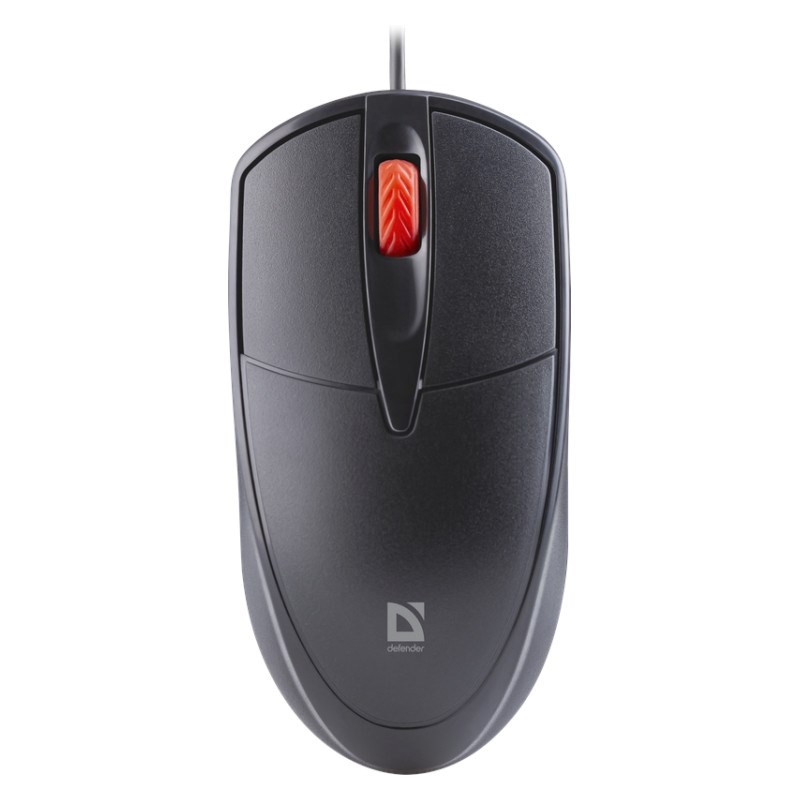 MOUSE DEFENDER ICON MB-057 OPTICAL 1000dpi 3P BLACK SILENT CLICK-3